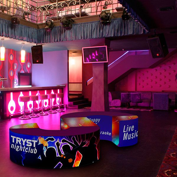 Great for nightclubs and entertainment venues where compact, comfortable seating is necessary