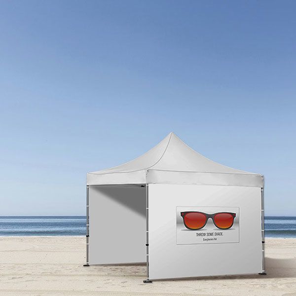 Be flexible - Change your tent wall design in minutes Be flexible - Change your tent wall design in minutes