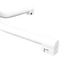 White base is made of powder-coated steel