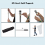The hand-held option comes with a hand grip The hand-held option comes with a hand grip