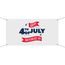 Design 4th of July banners to advertise business sales or to celebrate the patriotic holiday. 4th of July Banners