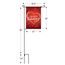 Happy Valentine's Day garden flag dimensions Happy Valentine's Day garden flag dimensions