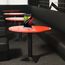 Use this stylish miniature retractable banner stand on tables and counters Miniature retractable banner stands for tables