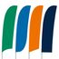 Solid Color Feather Flag Kit Solid Color Feather Flag Kit