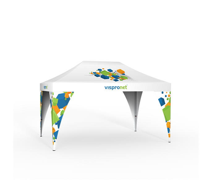 Pop Up Tent Leg Banners for Advertising Event Canopies